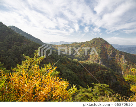 Juwangsan Maple, Juwangsan-myeon, Cheongsong-gun, Gyeongbuk, Korea Juwangsan Maple, Juwangsan-myeon, Cheongsong-gun, Gyeongbuk, Korea 66870630