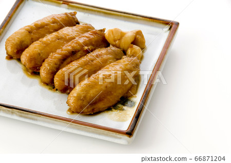 Sweet and spicy teriyaki in chicken wings 66871204