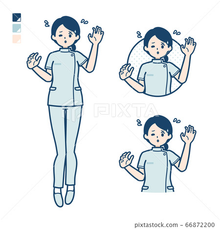 nurse, registered nurse, female 66872200