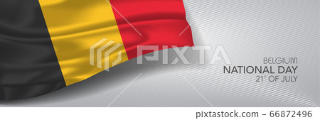 Belgium national day vector banner, greeting card. Belgium national day vector banner, greeting card. 66872496
