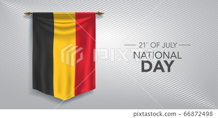 Belgium national day greeting card, banner, vector illustration Belgium national day greeting card, banner, vector illustration 66872498
