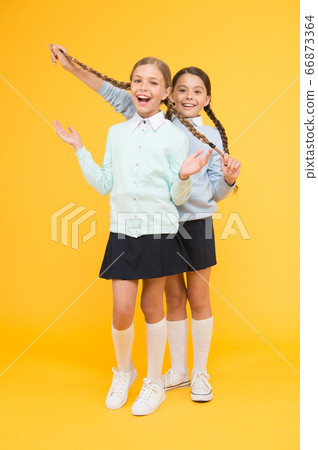 Cheerful mood concept. My dear friend. First 66873364