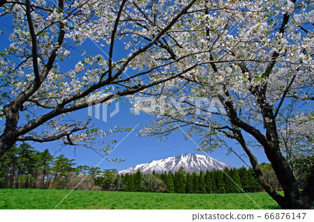 發光的岩手山 66876147