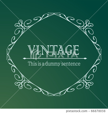 A decorative design set inspired by Christmas. Frame design with a snowflake motif A decorative design set inspired by Christmas. Frame design with a snowflake motif 66878038