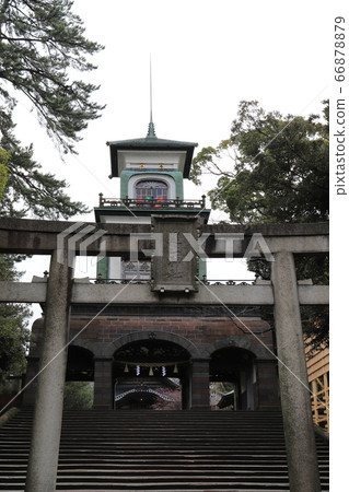 Ishikawa Kanazawa Oyama Shrine Shinmon 66878879