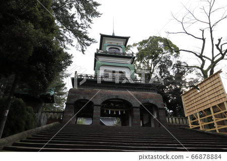 Ishikawa Kanazawa Oyama Shrine Shinmon 66878884