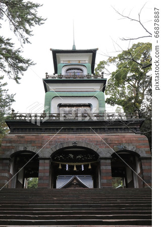 Ishikawa Kanazawa Oyama Shrine Shinmon 66878887