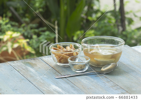 Bean junket / soft bean curd with sweet warm Bean junket / soft bean curd with sweet warm 66881433