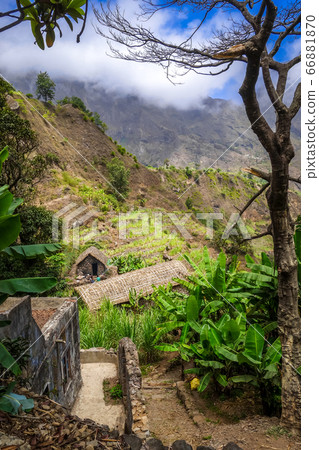 Paul Valley landscape in Santo Antao island, Cape Paul Valley landscape in Santo Antao island, Cape 66881870