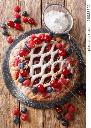 berry pie mix with raspberries, blueberries and berry pie mix with raspberries, blueberries and 66882592