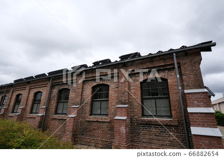 Morioka City, Iwate Prefecture, Ubataba, a Western-style brick building in the Meiji era Morioka City, Iwate Prefecture, Ubataba, a Western-style brick building in the Meiji era 66882654