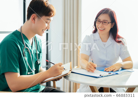 Doctor and Nurse Doctor and Nurse 66883311