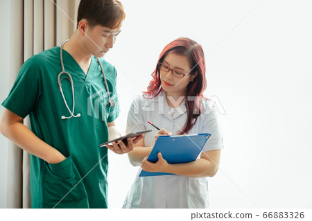 Doctor and Nurse Doctor and Nurse 66883326