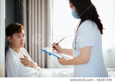 Nurse take care patient Nurse take care patient 66883346