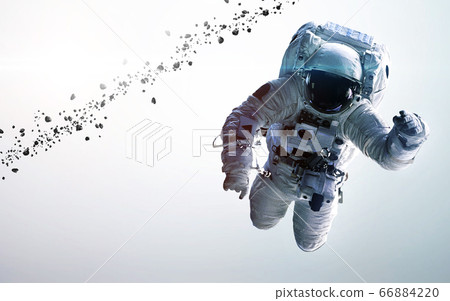 Astronaut in outer space Astronaut in outer space 66884220