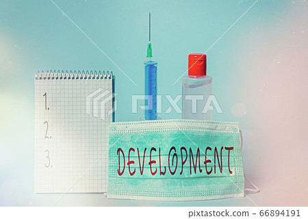 Conceptual hand writing showing Development Conceptual hand writing showing Development 66894191