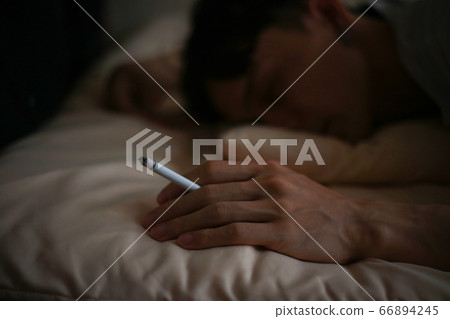 Image of sleeping cigarette Image of sleeping cigarette 66894245