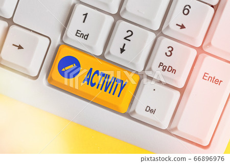 Word writing text Activity. Business concept for 66896976