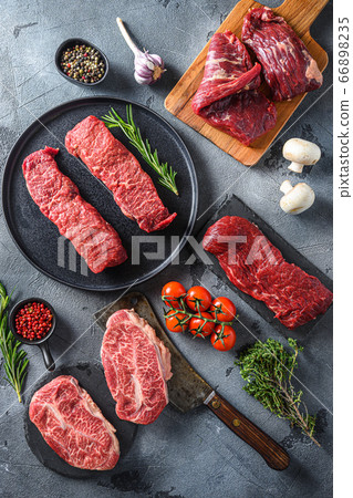 Organic denver, top blade, tri tip steak, machete, Organic denver, top blade, tri tip steak, machete, 66898235
