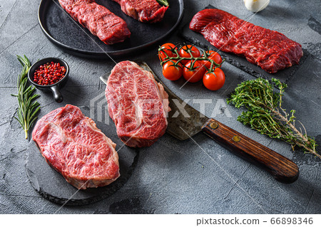 Organic denver, top blade, tri tip steak, machete, Organic denver, top blade, tri tip steak, machete, 66898346