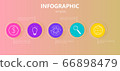 Vector infographic report template 66898479