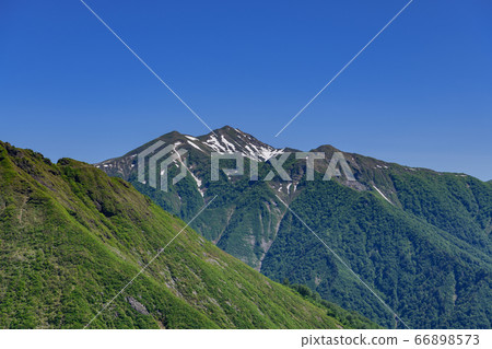 朝日山天神嶺上看到的西九郎嶺和白龍門 66898573
