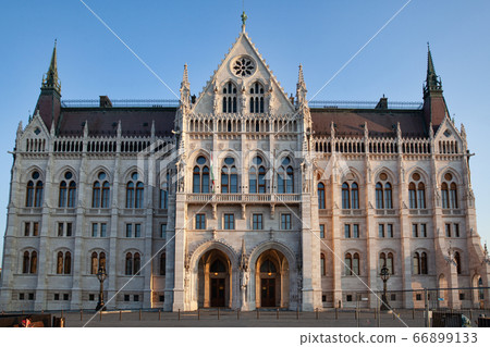 Hungarian Parliament Visitor Centre entrance, 66899133