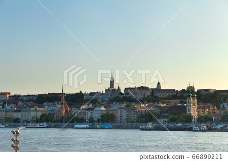 Budapest at sunset, Hungary 66899211