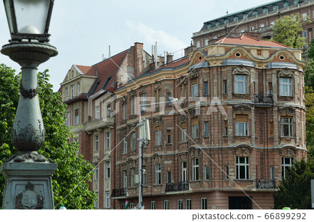 Architecture of Budapest corner of Lanchid and Architecture of Budapest corner of Lanchid and 66899292