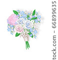 婚禮花束圖 66899635