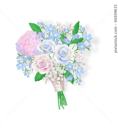 Wedding bouquet illustration Wedding bouquet illustration 66899635