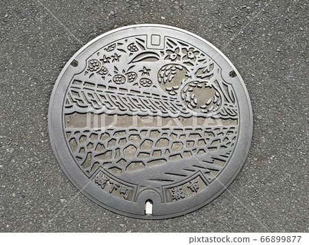 Yamaguchi Hagi Manhole 66899877
