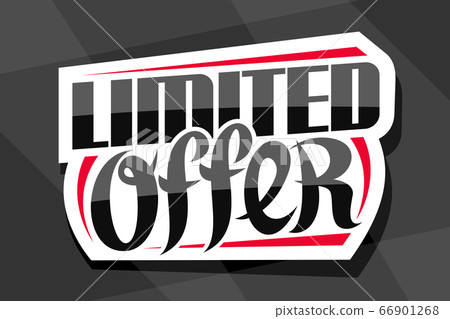 Vector logo for Limited Offer Vector logo for Limited Offer 66901268