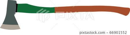 Dark axe with anatomical handle and long handle Dark axe with anatomical handle and long handle 66901552