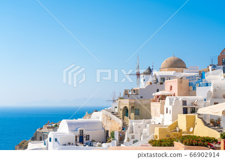 [Greece] World of blue and white Santorini Island (August) 66902914
