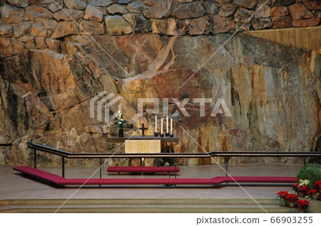 Finland, Helsinki, Temppeliaukio Church Altar Finland, Helsinki, Temppeliaukio Church Altar 66903255