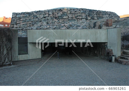 Entrance to Temppeliaukio Church, Helsinki, Finland Entrance to Temppeliaukio Church, Helsinki, Finland 66903261