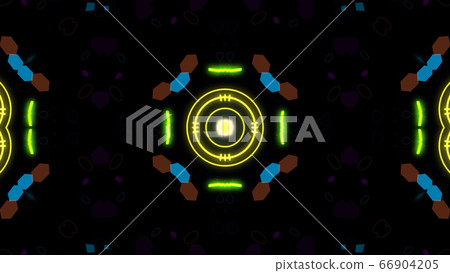 A variety of glowing abstract hud elements. A variety of glowing abstract hud elements. 66904205