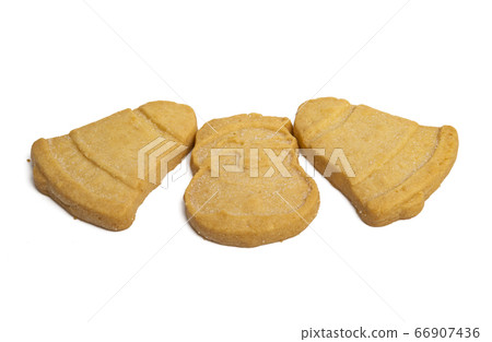 christmas butter cookies isolated christmas butter cookies isolated 66907436