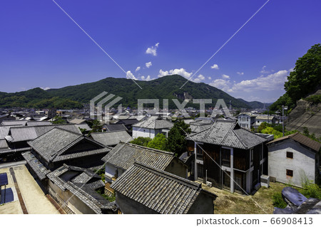 Takehara cityscape Saihoji view from Fumeikaku Takehara City, Hiroshima Prefecture 66908413