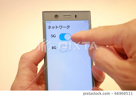 手指選擇智能手機的5G通訊方式 66908511