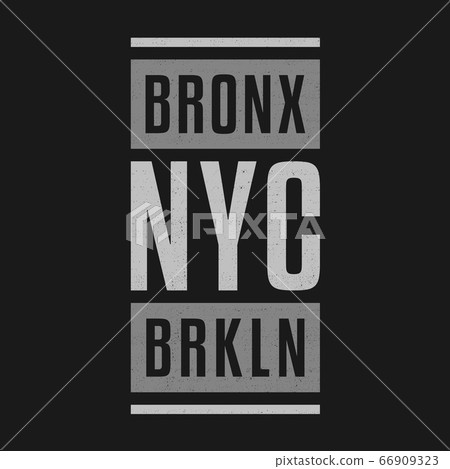 Retro Brooklyn print. 66909323