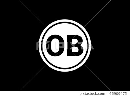 Initial Monogram Letter O B Logo Design Vector Template. O B Letter Logo Design Initial Monogram Letter O B Logo Design Vector Template. O B Letter Logo Design 66909475