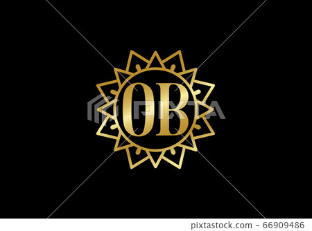 Initial Monogram Letter O B Logo Design Vector - Stock Illustration  [66909486] - PIXTA