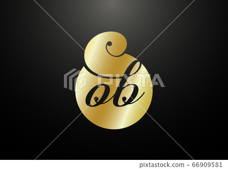 Initial Monogram Letter O B Logo Design Vector Template. O B Letter Logo Design Initial Monogram Letter O B Logo Design Vector Template. O B Letter Logo Design 66909581