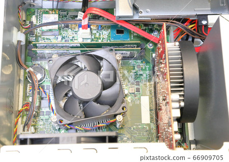 Desktop PC internal_CPU_memory area 66909705