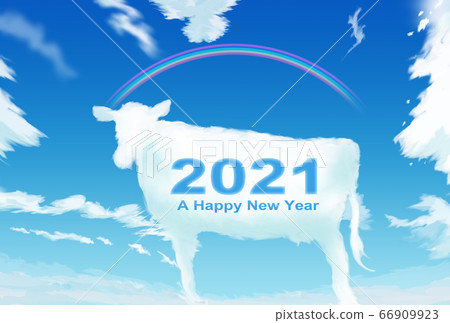 2021 New Year's card 2021 New Year's card 66909923