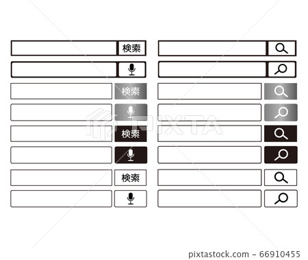 Search bar vector illustration set Search bar vector illustration set 66910455