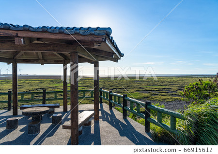 Kaomei Wetland Boardwalk Taichung City Taiwan 66915612