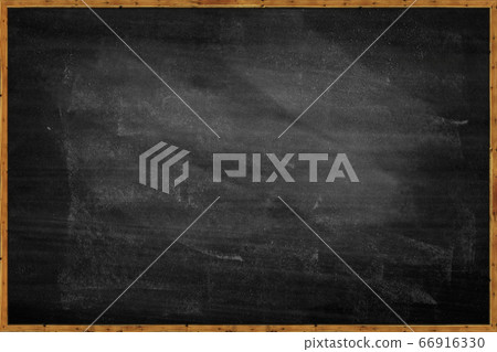 Frame Blank chalk rubbed out on blackboard for text or drawing or education graphic. Frame Blank chalk rubbed out on blackboard for text or drawing or education graphic. 66916330